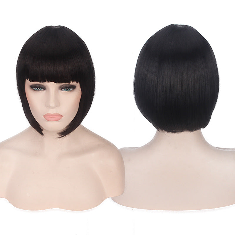 cosplay wig short hair bob