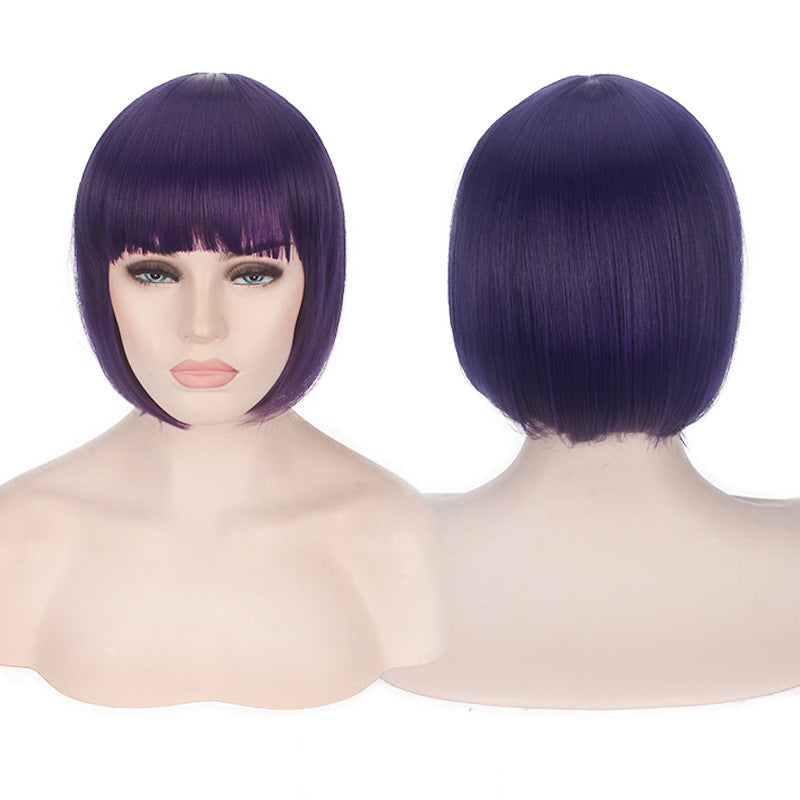 cosplay wig short hair bob