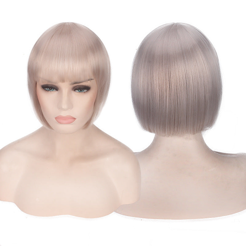 cosplay wig short hair bob