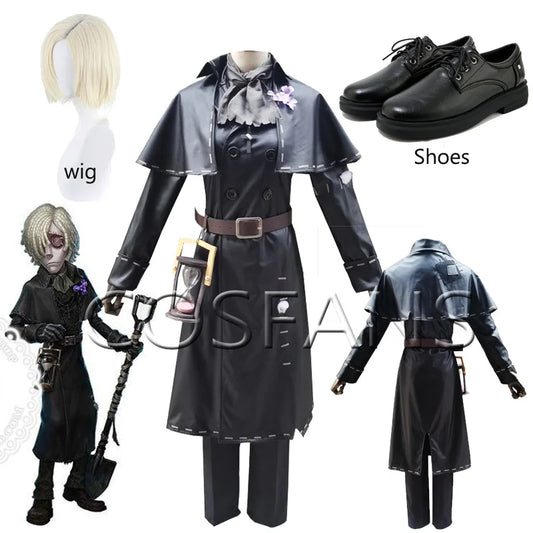 Game Identity V Cosplay Costume from the original Dark Skin Tomb Holder Cosplay Costume