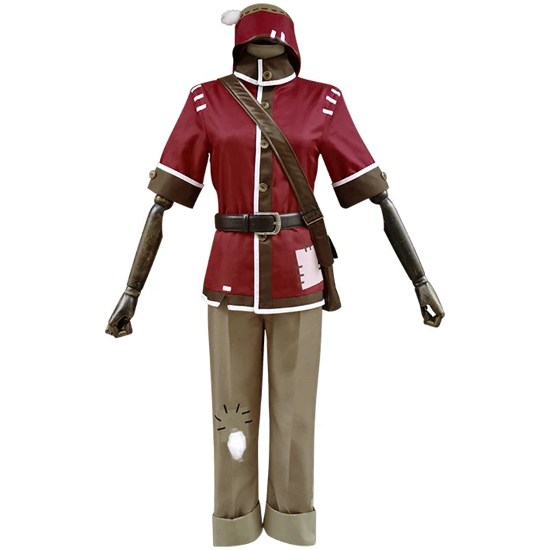 Game Identity V Cosplay Costumes Postman Victor Grantz Cosplay Costume Survivor Original Skin Uniform Suits Clothes Red Uniform