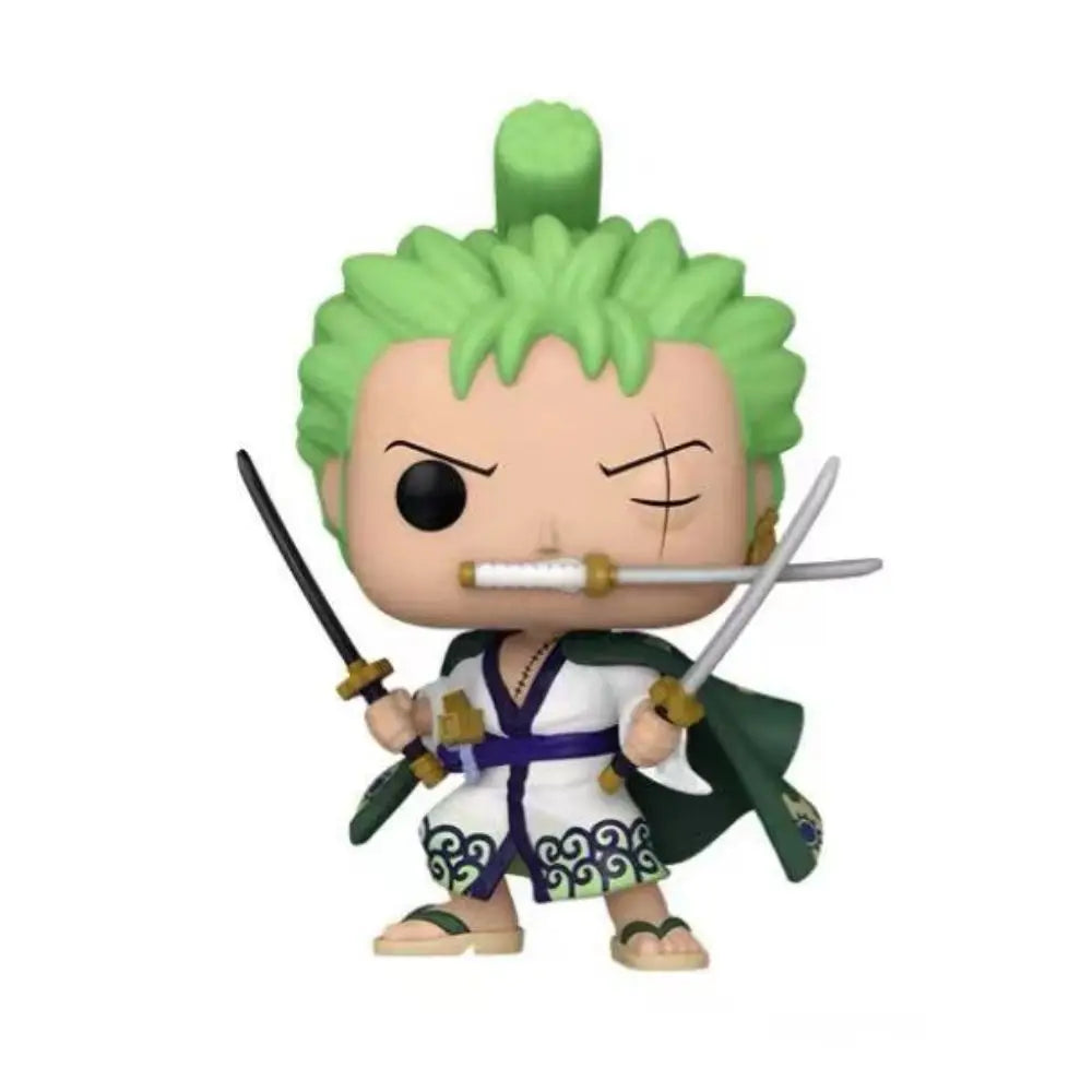 Funko Pop one piece Anime Roronoa Zoro #923#1288 Anime one piece Action Figures Toys