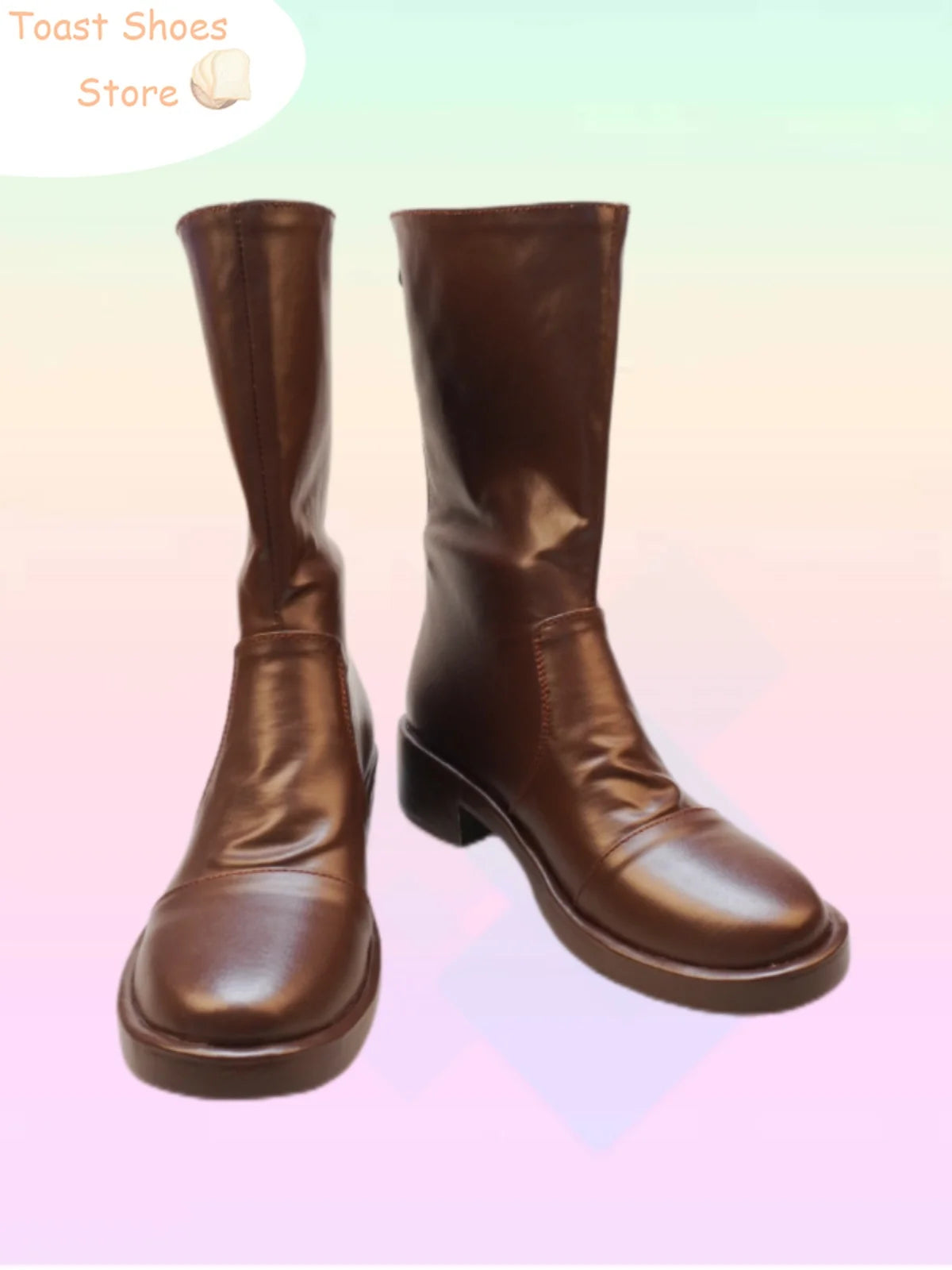 Game Identity V Postman Victor Grantz Cosplay Shoes PU Leather Shoes Halloween Carnival Boots Costume Prop