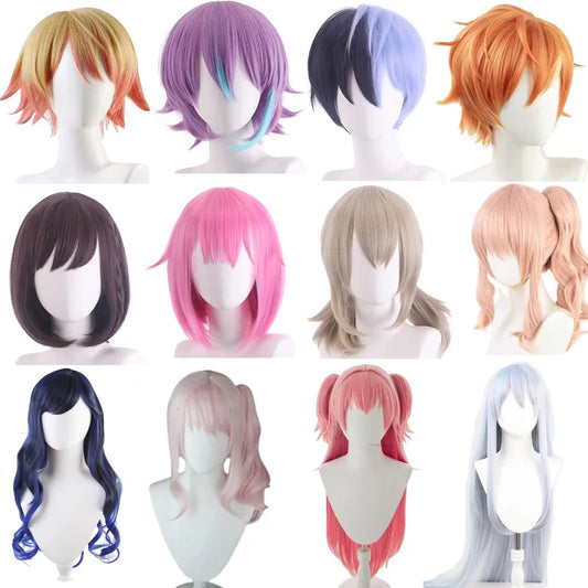 Project Sekai Colorful Stage Akiyama Mizuki Ootori Emu Akito Shinonome Ena Kusanagi Nene Shiraishi An Saki Tenma Cosplay Wig