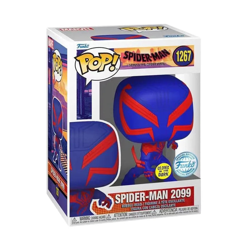 New Funko POP Spider-Man Spider-Punk Figure  Action Across The Spider-Verse Figure Anime Toy Decoration Collection Birthday Gift