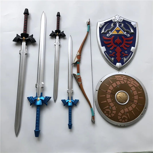 1:1 Game Link Sky Shield and Sky Sword Cosplay PU Props Cos weapon Halloween Weapon cosplay Stage props toys 108cm