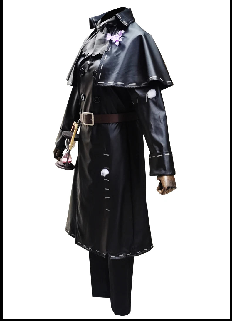 Game Identity V Cosplay Costumes Grave Keeper Andrew Kreiss Cosplay Costume Original Skin Black Uniforms Costume Suits Survivor