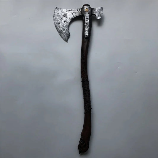 93cm God of War 4 Cosplay Kratos Axe Leviathan Axe Prop Weapon Role Playing Game Movie Cos Ghost Axe PU Weapon Model Toy Prop