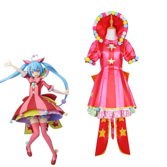 Anime Virtual Singer Miku Cosplay Dress Project Sekai Colorful Stage! The World's First Royal Highness Princess Stage Costumes