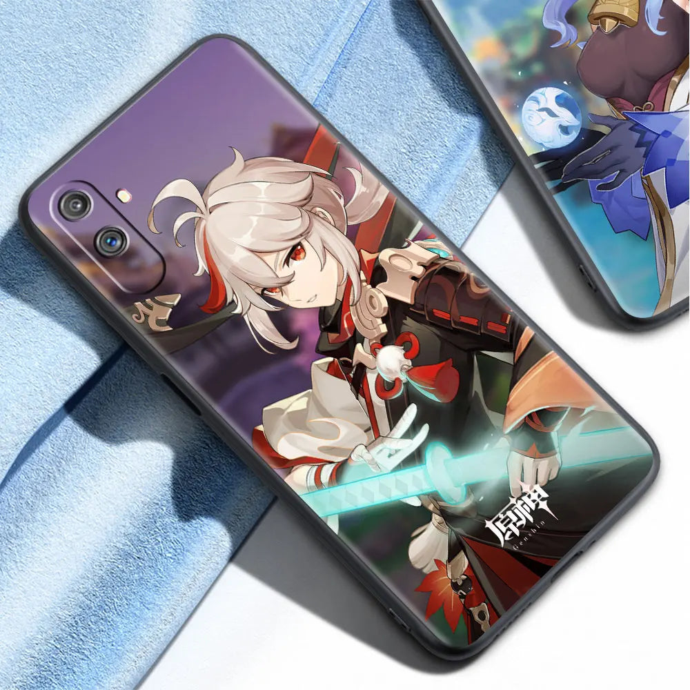 Soft Case For Oppo Realme 8 GT Neo 2 3 7 9 10 Pro 9i 8i 7i 6 C55 C35 C33 C21 C3 Bumper Silicone Phone Cover Genshin Impact Game