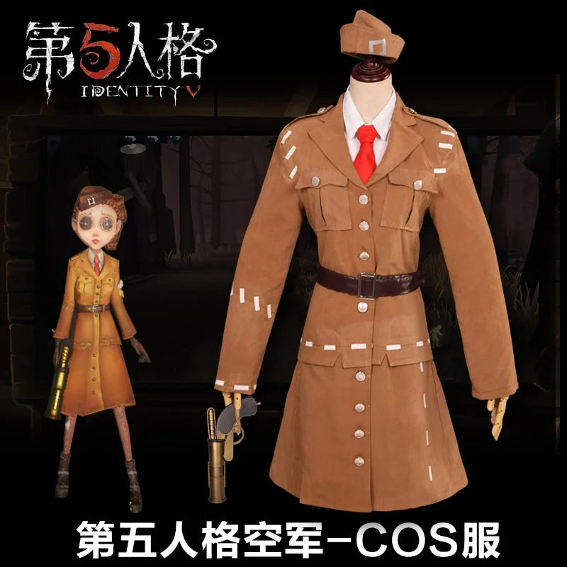 Identity v marta betanfeld game of complete wood set cosplay attire harajuku party halloween feminine lolita uniform cosplay