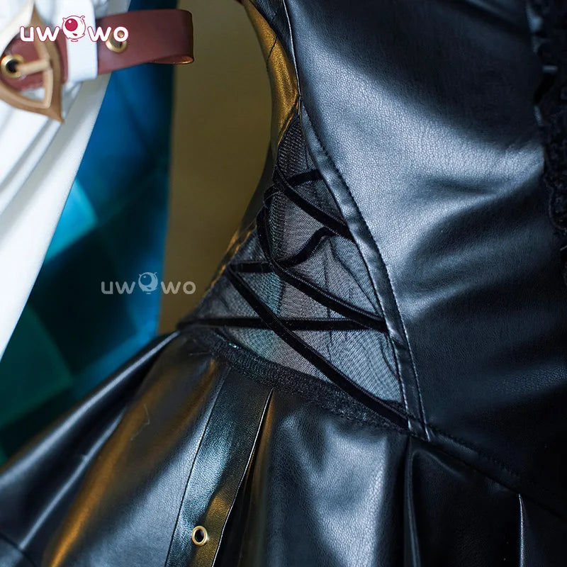 UWOWO Lynette Cosplay Collab Series: Genshin Impact Cosplay Lynette Dress Halloween Costumes